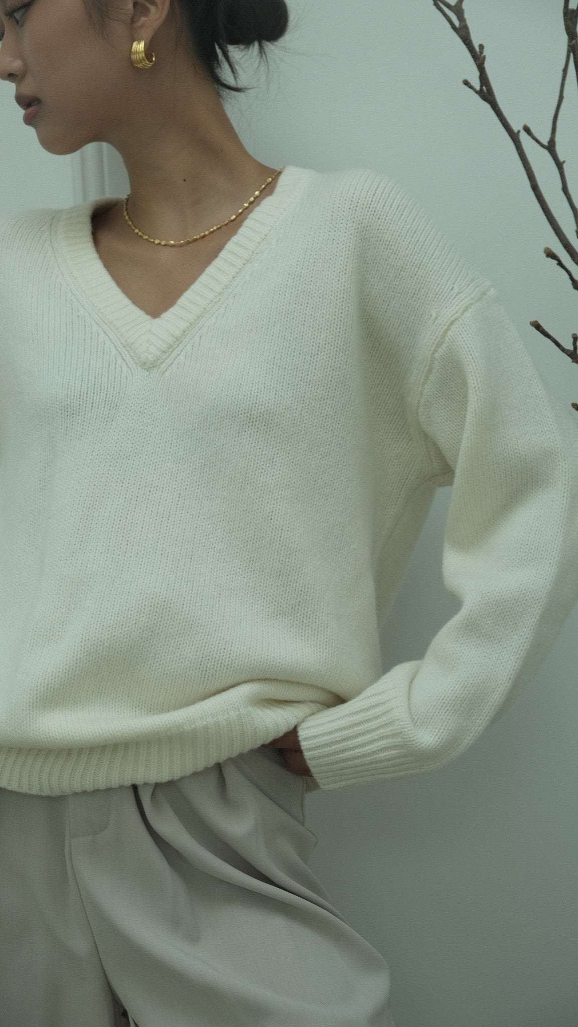 The Roy Wool Knit Jumper