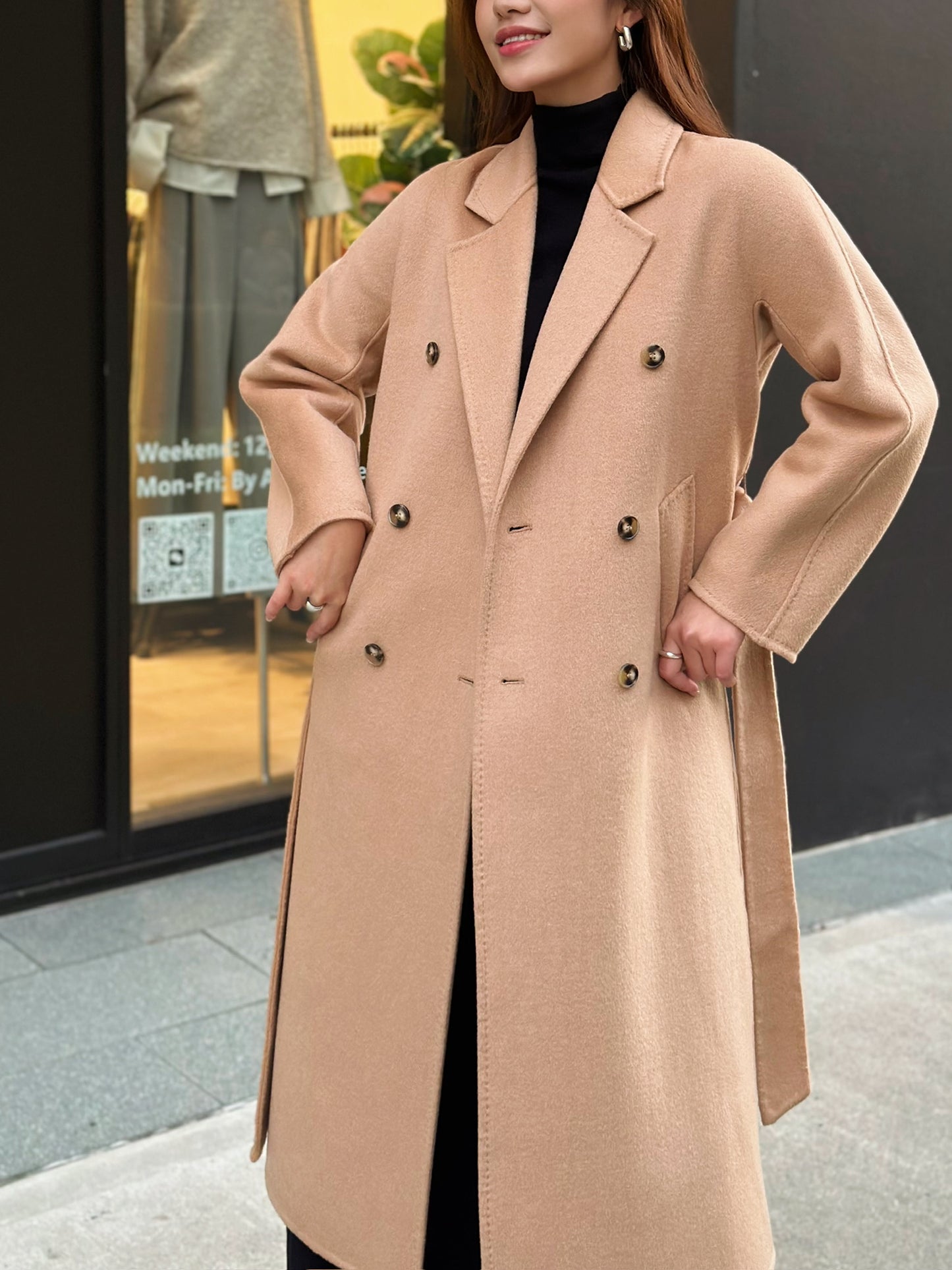 The Andi Wool Coat