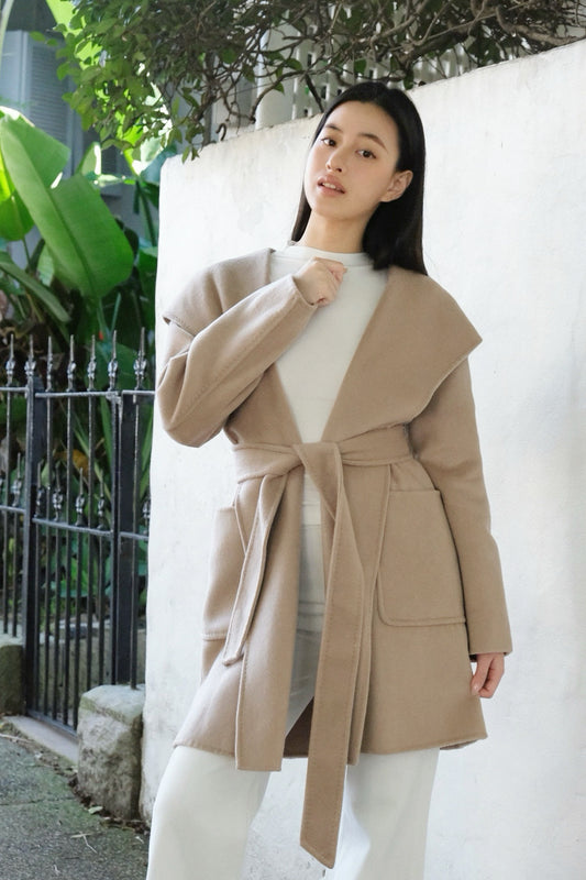 Mira Wool Coat Oat