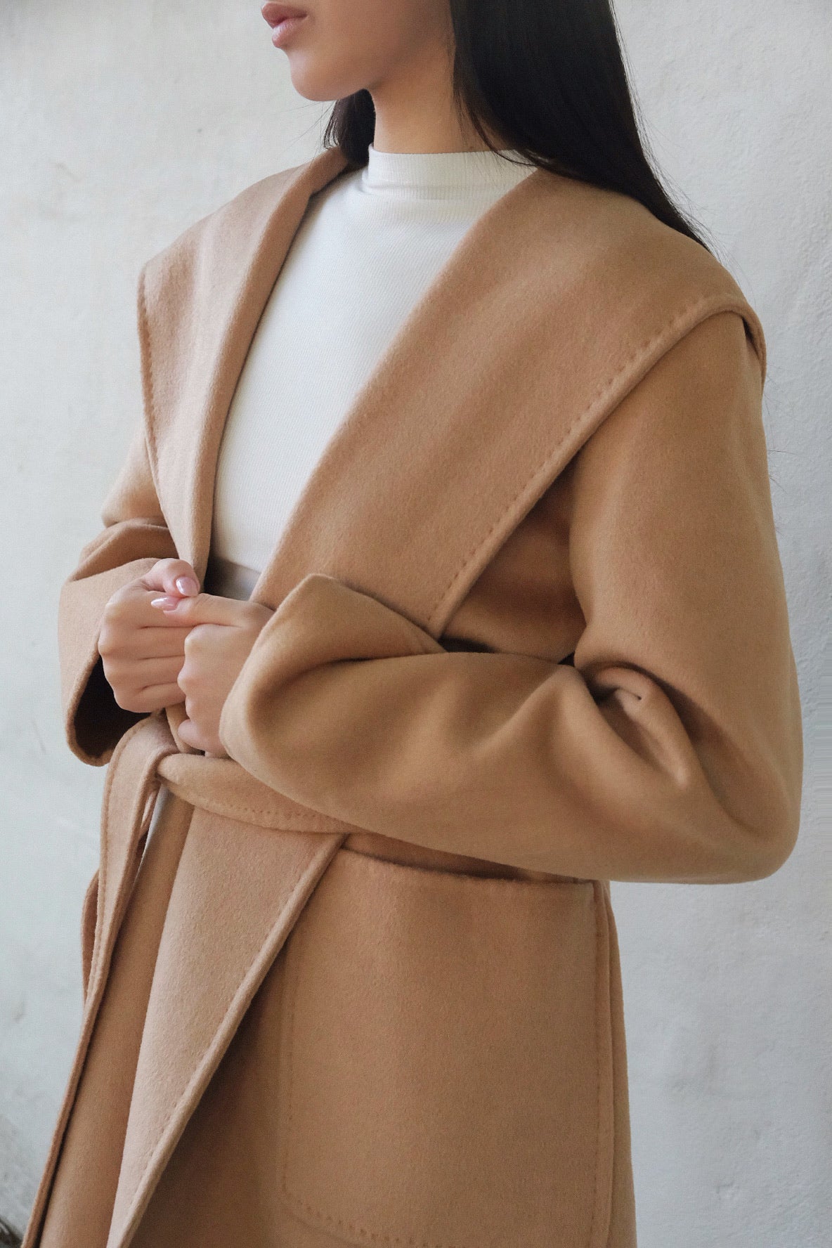 Mira Wool Coat Camel