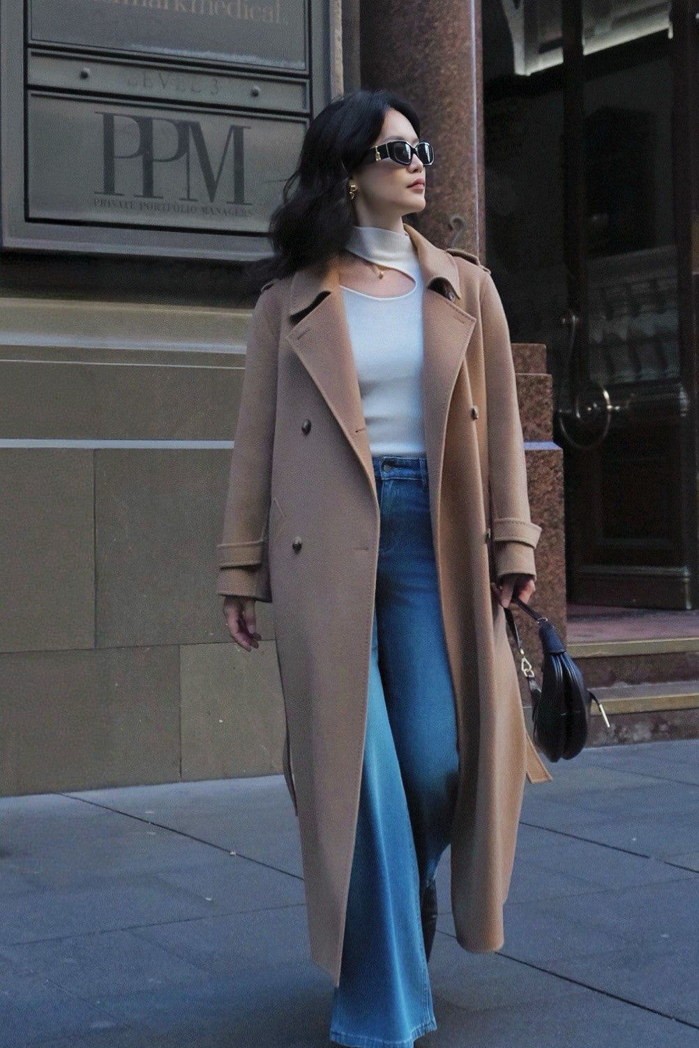 Stella in our Camille Coat