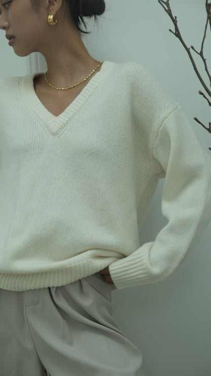The Roy Wool Knit Jumper