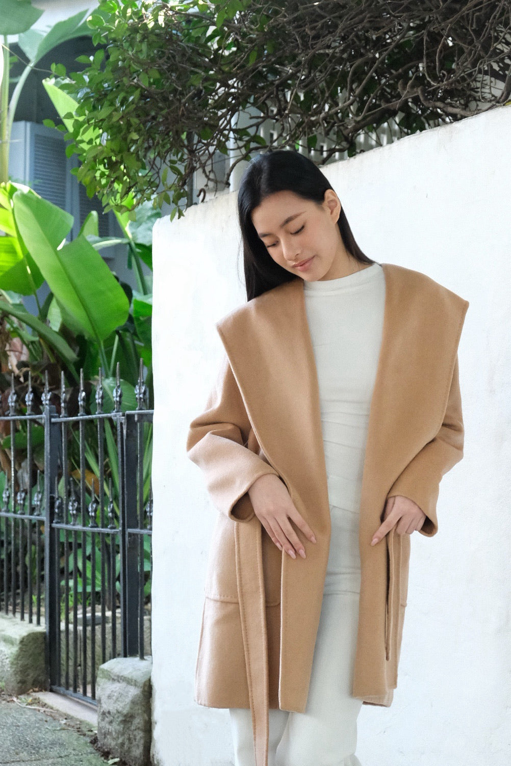 Mira Wool Coat Camel