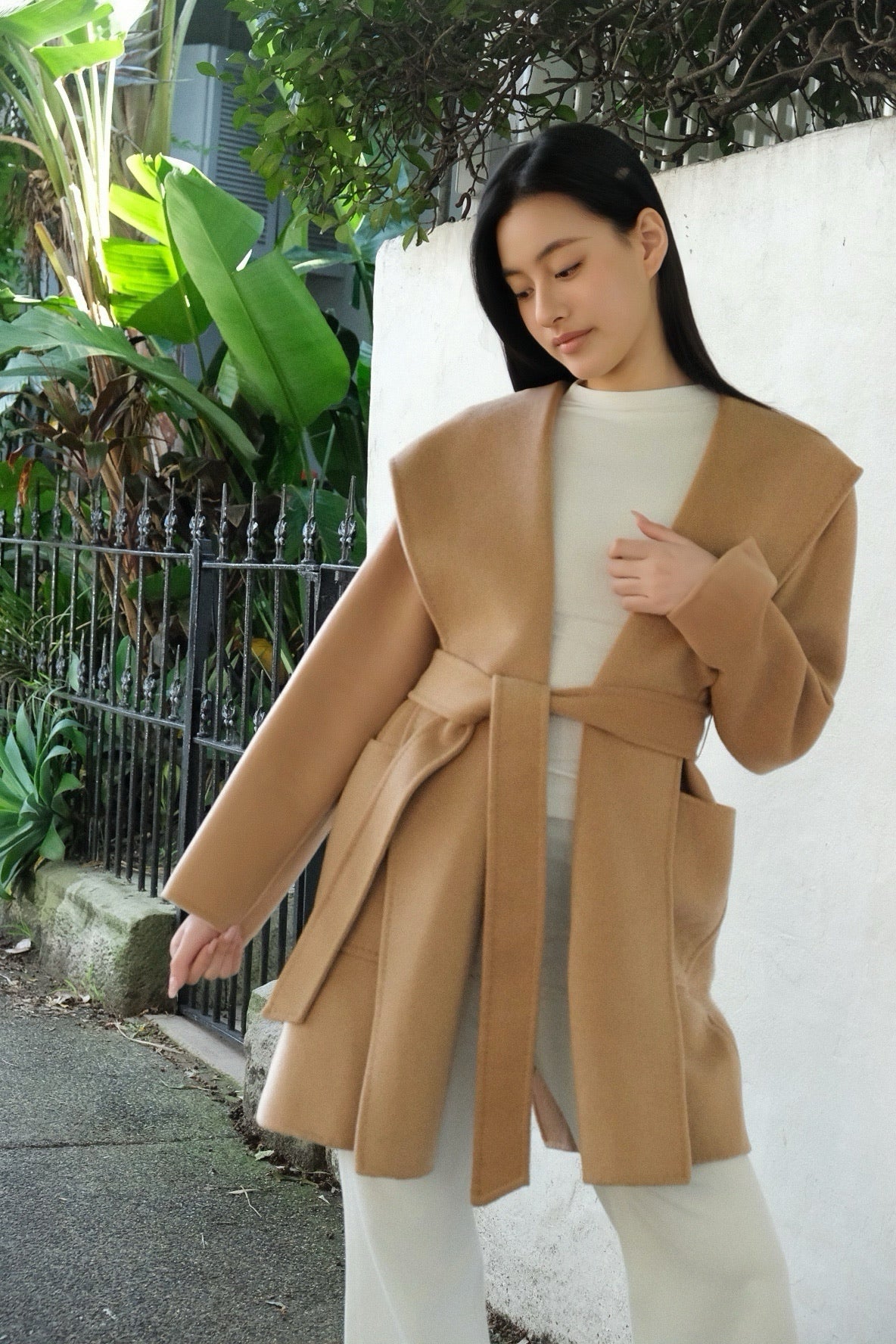 Mira Wool Coat Camel