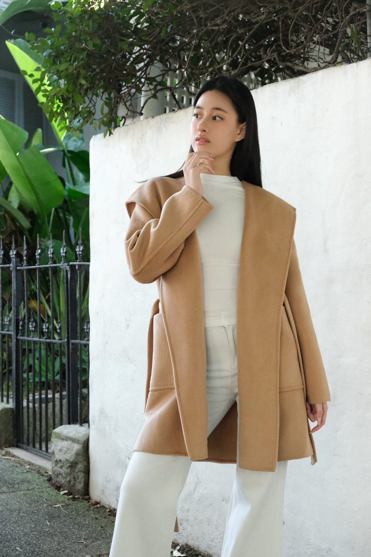 Mira Wool Coat Camel