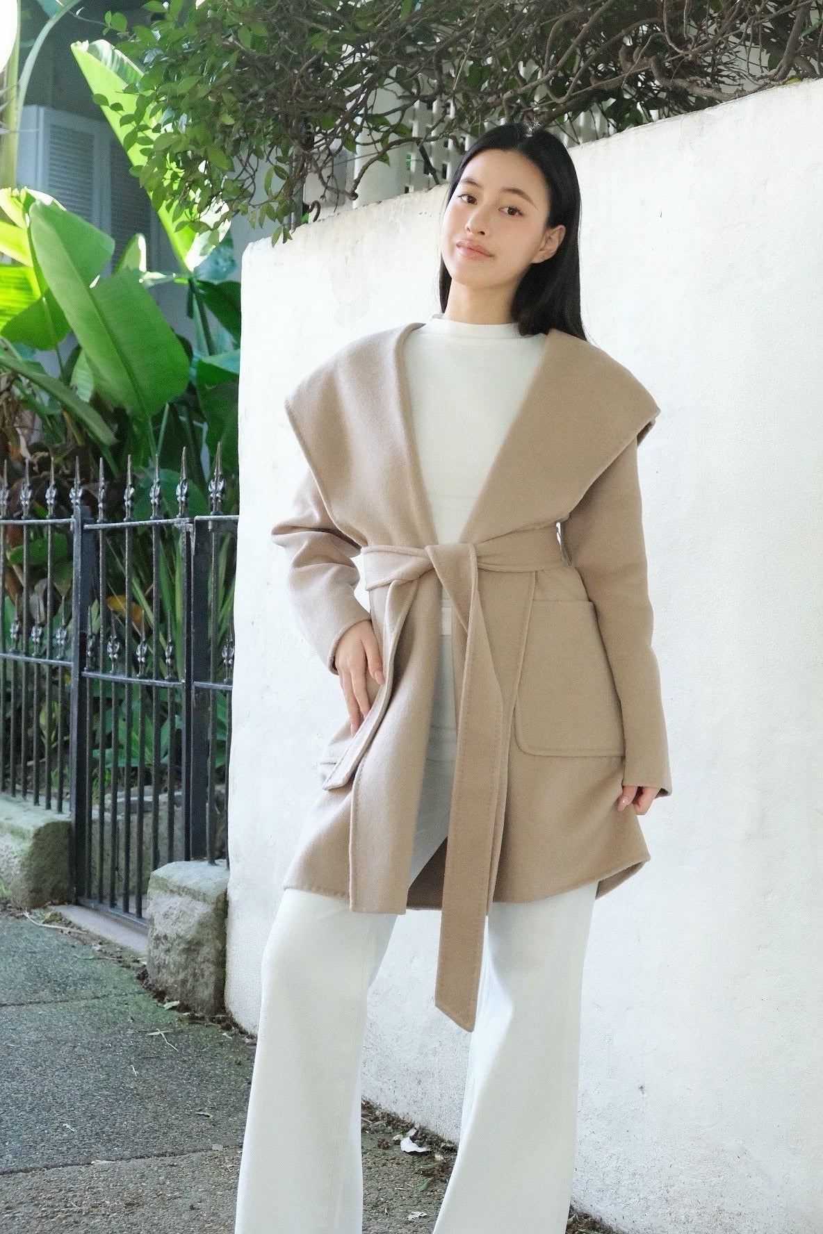 Mira Wool Coat Oat