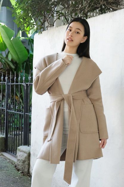 Mira Wool Coat Oat