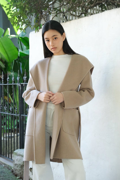 Mira Wool Coat Oat