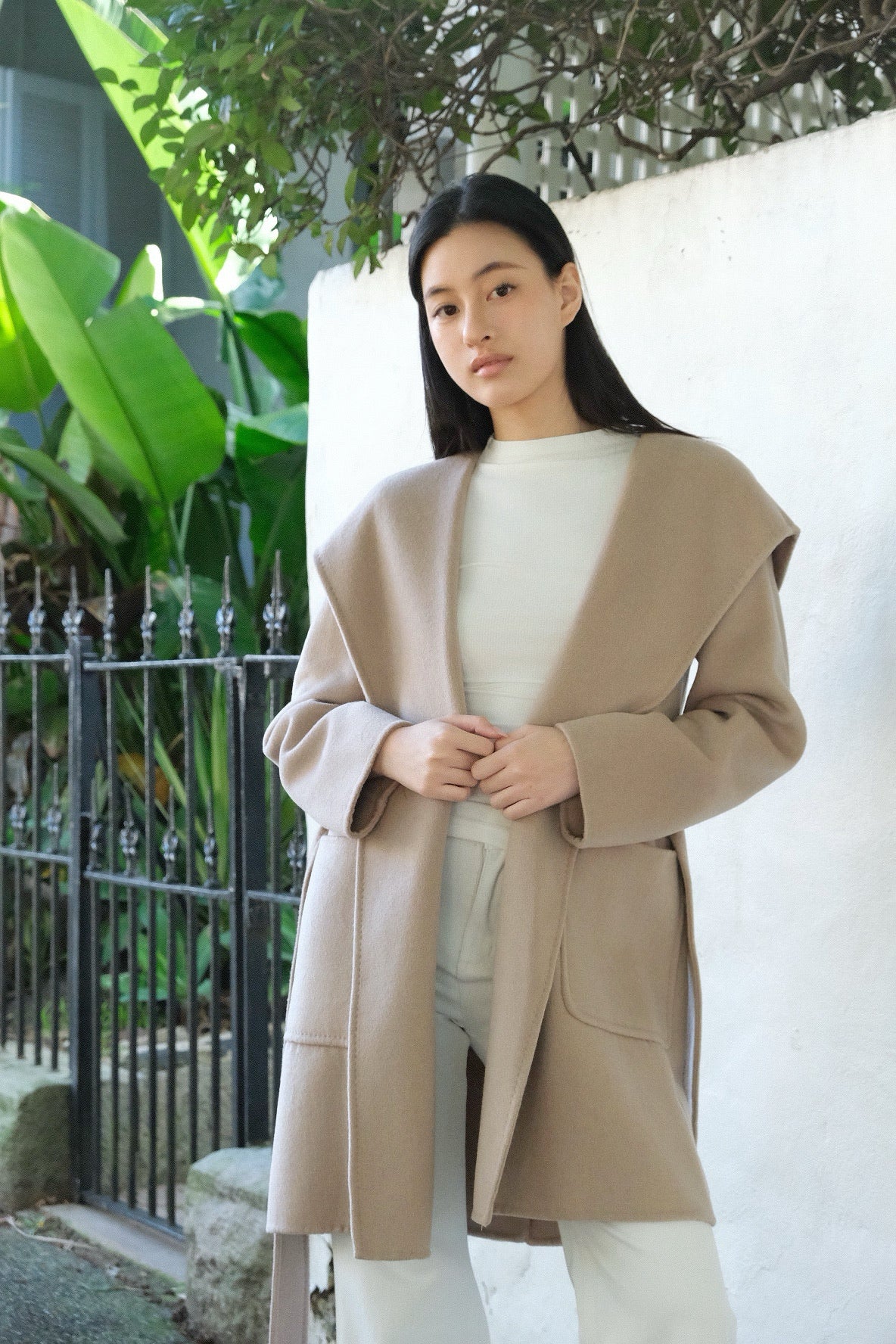 Mira Wool Coat Oat