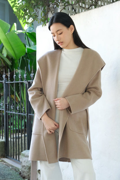 Mira Wool Coat Oat