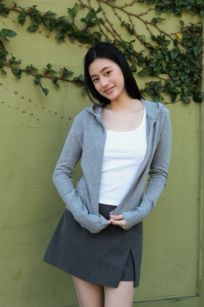 Contour Zip Hoodie