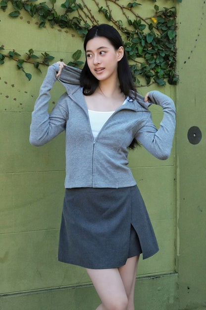 Contour Zip Hoodie
