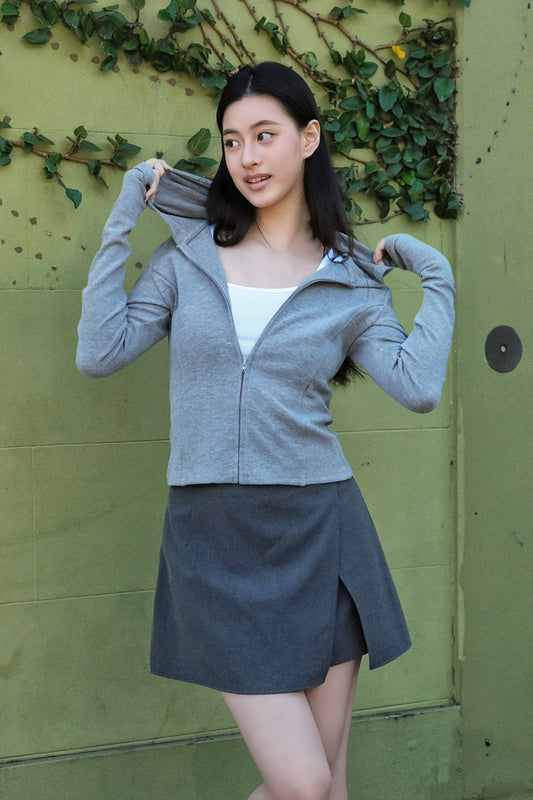 Contour Zip Hoodie