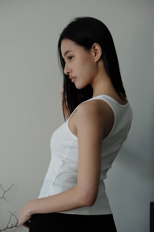 Finn  Tank Ivory