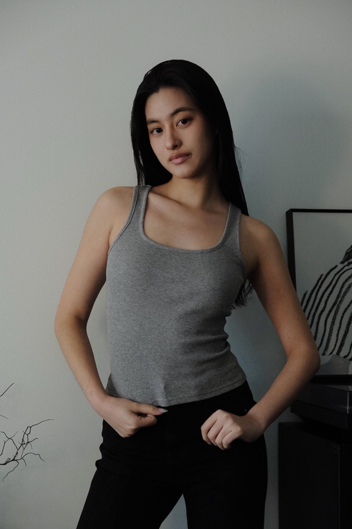 Finn  Tank Gray