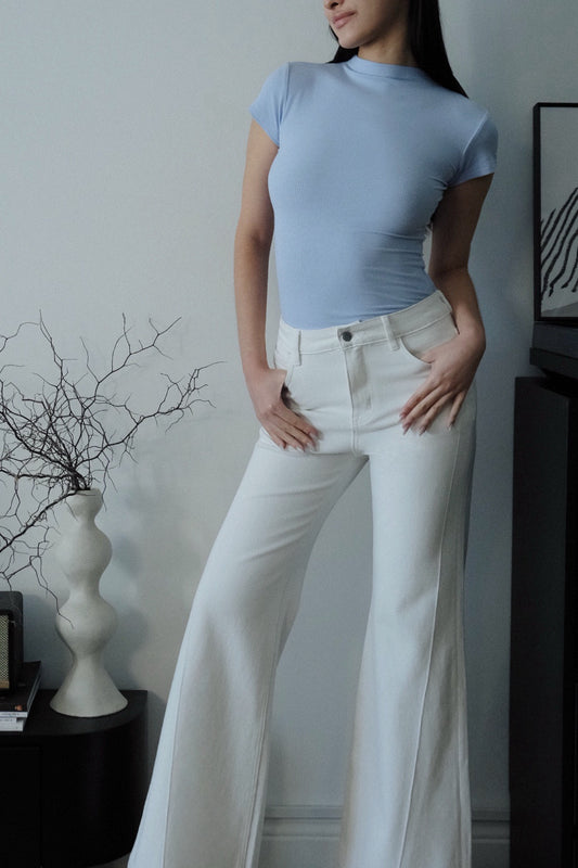 Cecilia Jeans Ivory