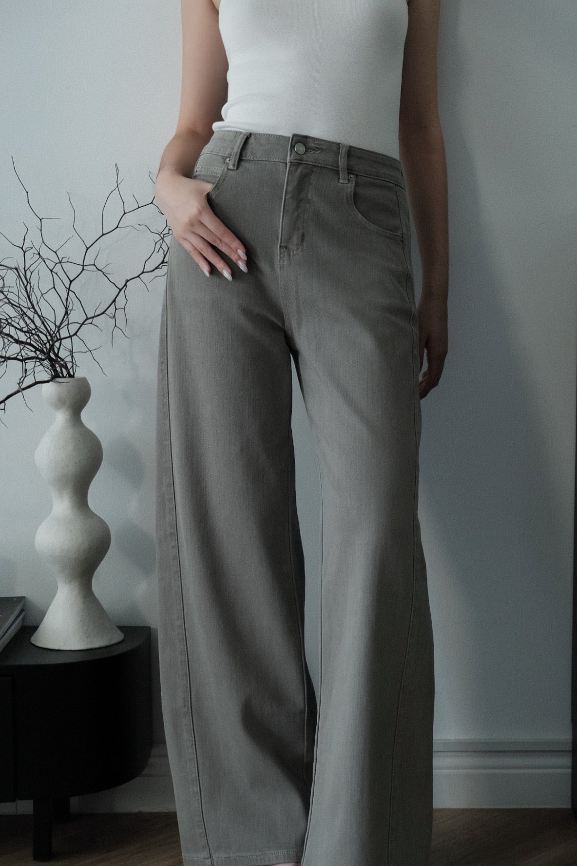 Atelier Jeans Stone Gray