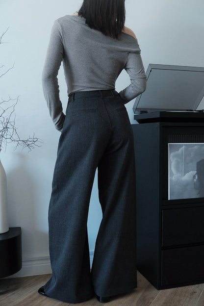 Shell Wide Leg Pants